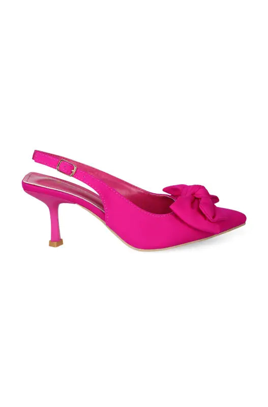 Cerise kitten clearance heel shoes