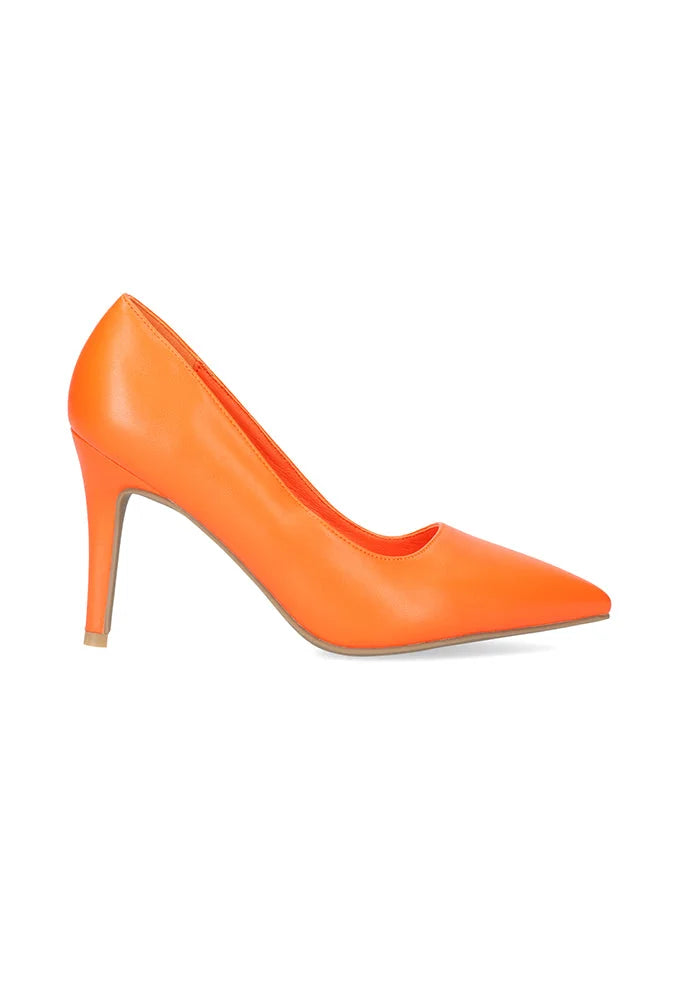 Orange and black heels hotsell