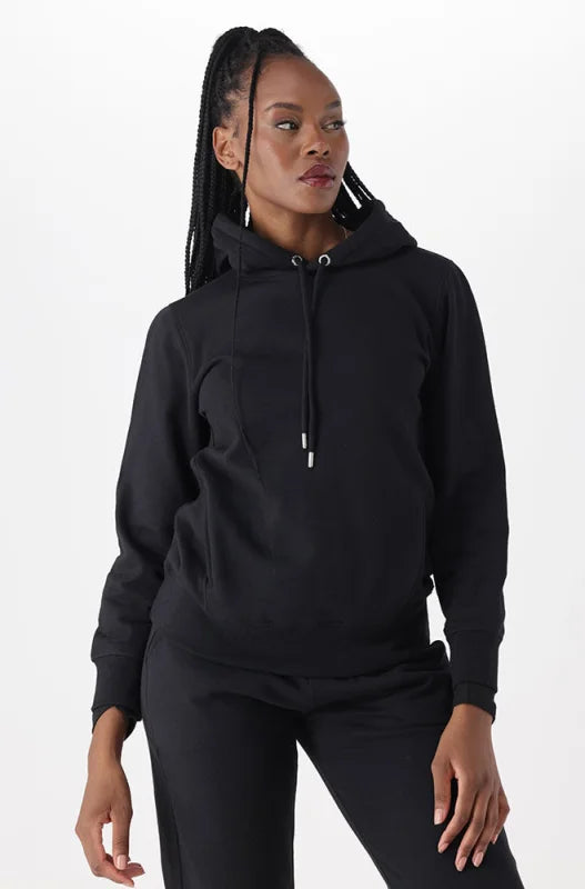 Fleece hoodie ladies hotsell