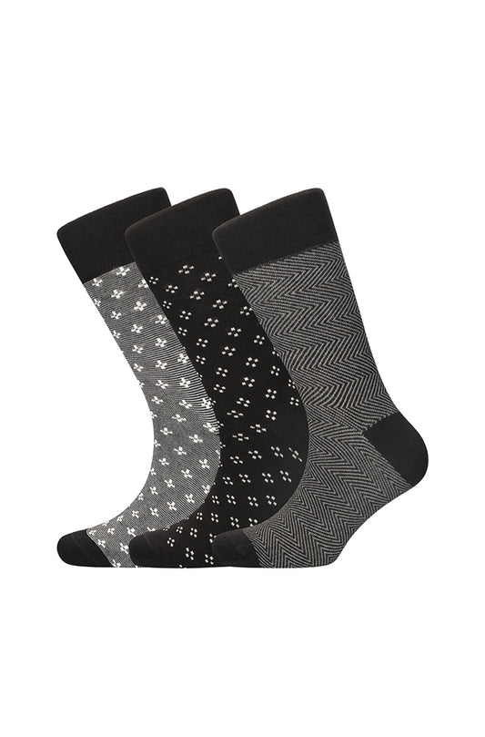 Zak Socks 3pk _ 150094 _ Black