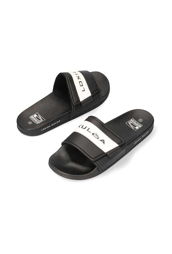 Loxion Kulca Oversize Velcro Slide _ 151945 _ Black