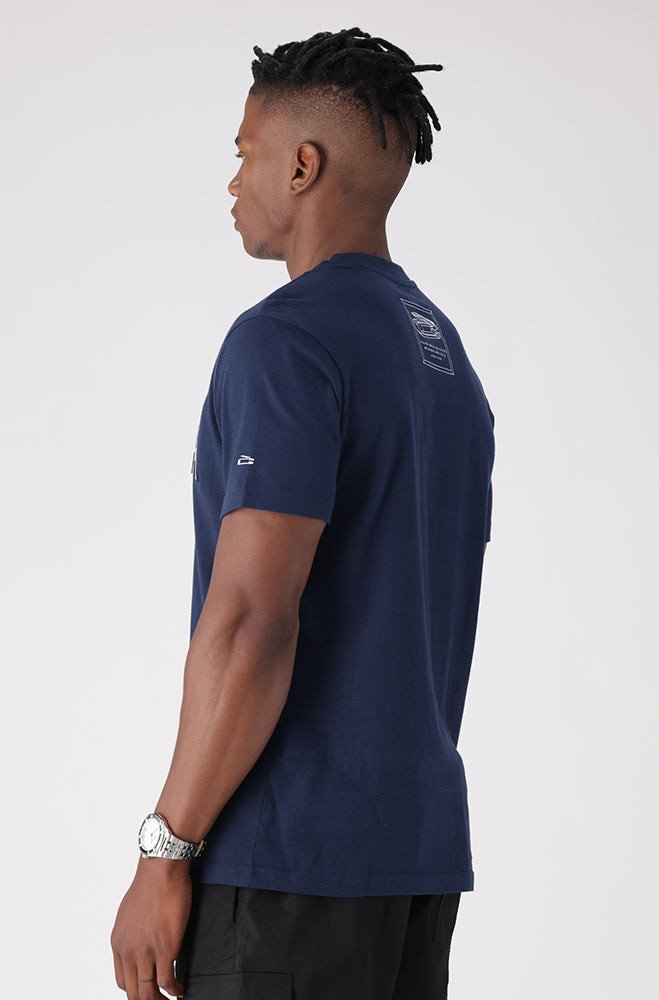 Loxion Kulca Branded Tee _ 154250 _ Blue