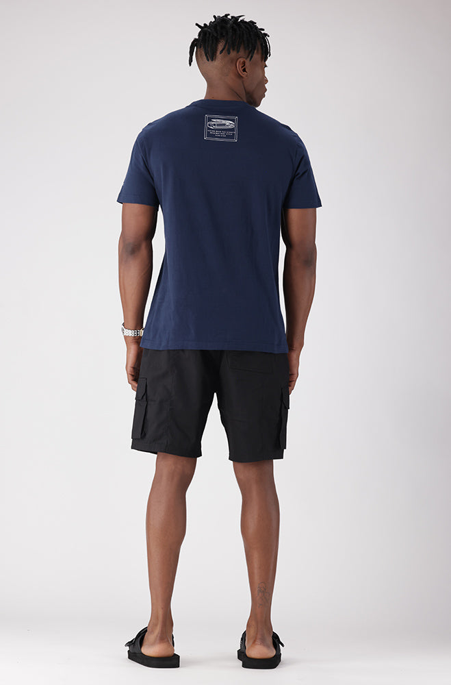 Loxion Kulca Branded Tee _ 154250 _ Blue