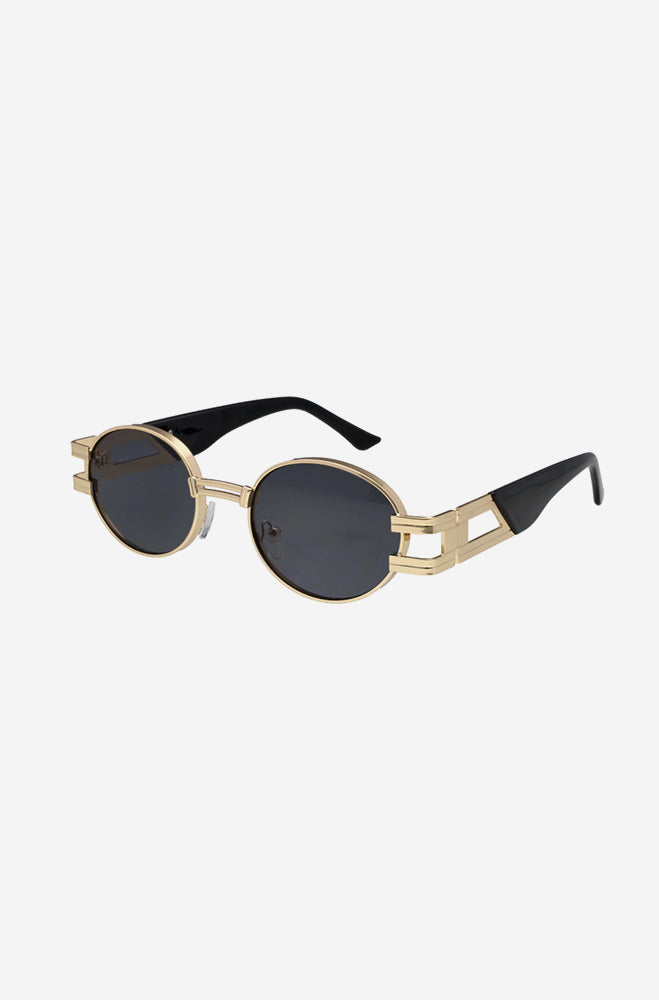 Kash Round Aviator Sunglasses _ 154603 _ Gold