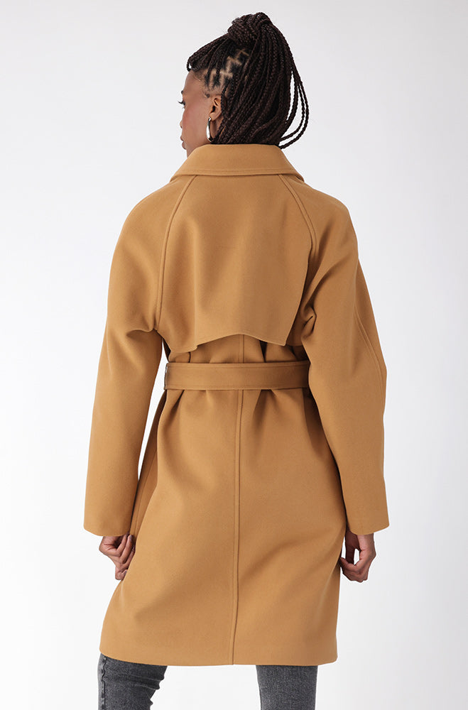 Lisa Melton Coat _ 155564 _ Tobacco