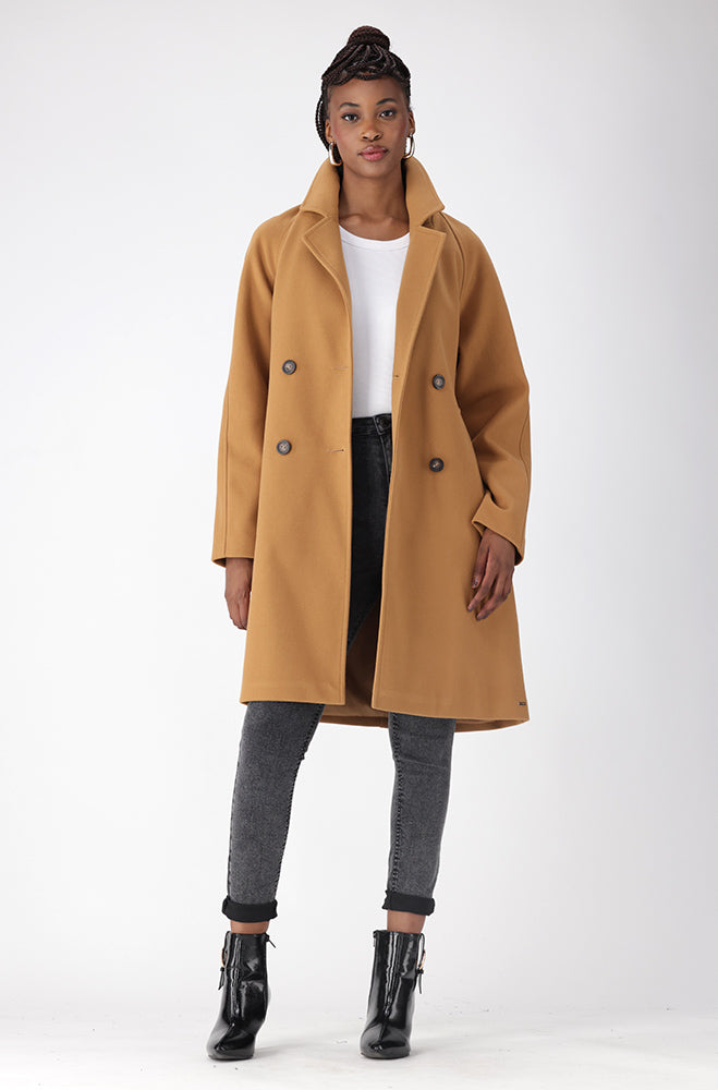 Lisa Melton Coat _ 155564 _ Tobacco