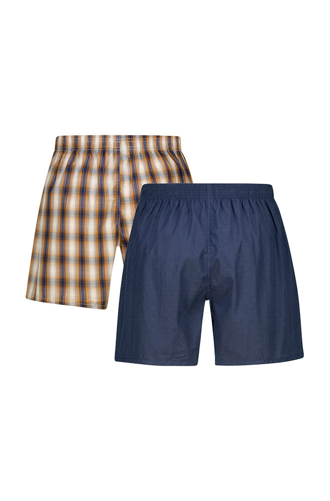 Tyrese Woven Boxers 2 Pk _ 155901 _ Blue