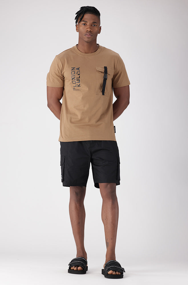 Loxion Kulca Branded Tee _ 156029 _ Tobacco