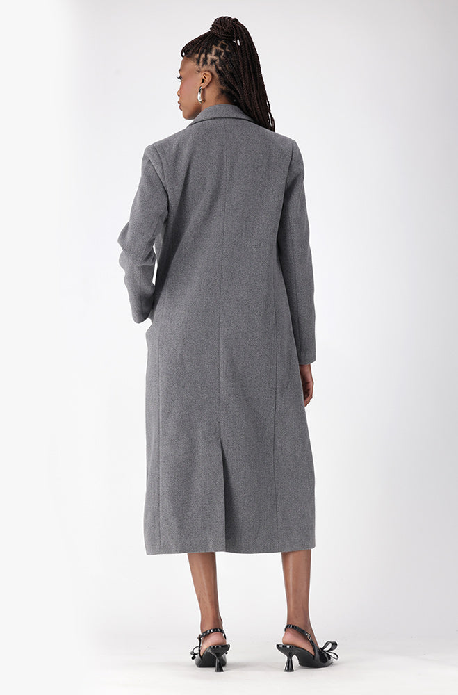 Lisa Melton Coat _ 156951 _ Grey Mel