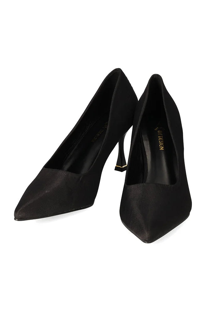 Dunns Clothing | Footwear | Angel kitten heel court shoe _ 149225 Black