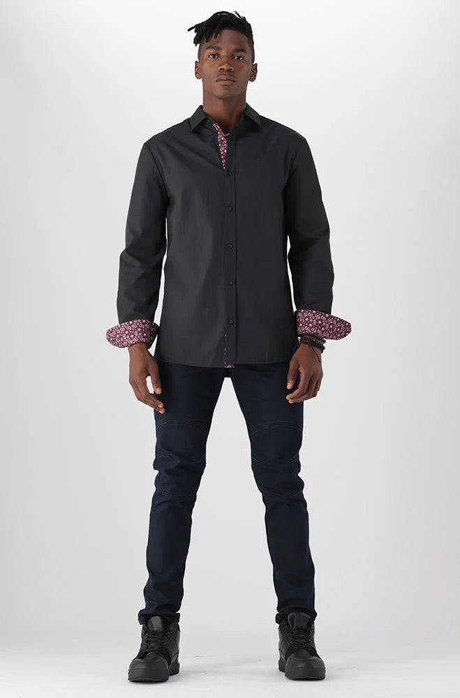 Dunns Clothing | Mens | Birchwood Shirt _ 148806 Black
