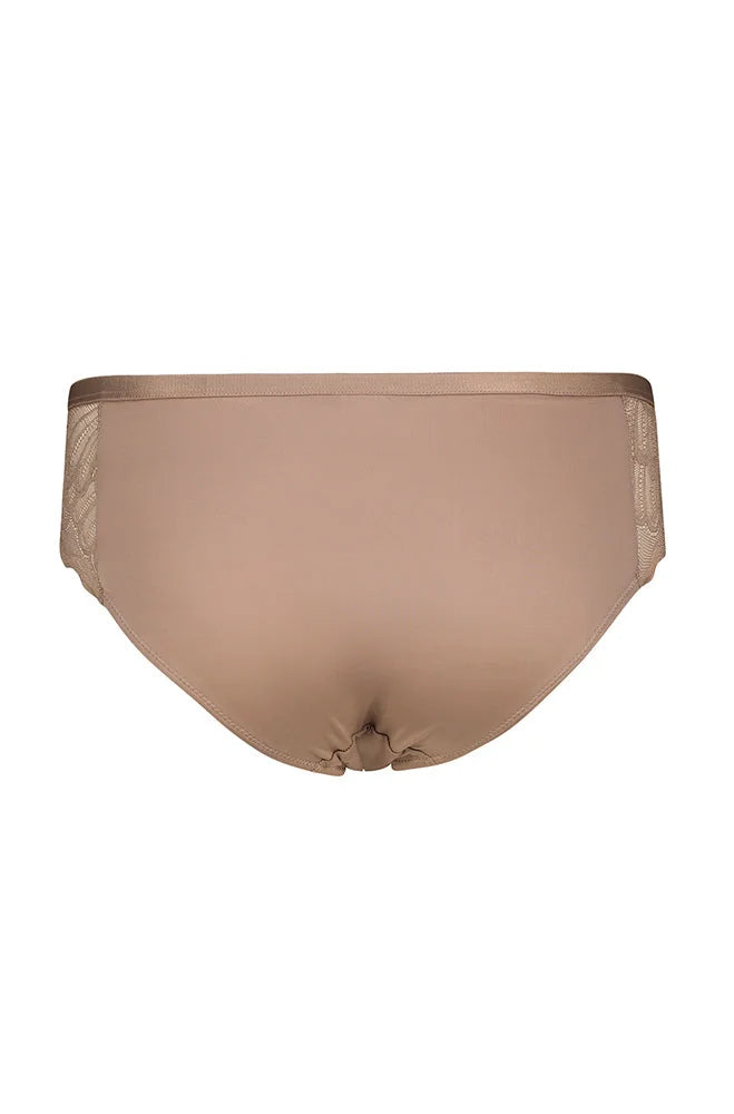 Dunns Clothing | Underwear | Blair Lace Sides Hipster Mocha _ 155485