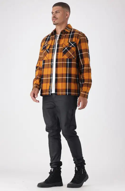 Dunns Clothing | Mens | Boylston Overshirt Shaket _ 145363 Multi