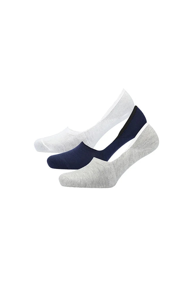 Dunns Clothing | Smalls | Brianna Secret Socks - 3 Pack _ 130492 Navy