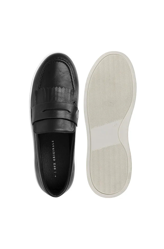 Dunns Clothing | Footwear | Deelan Loafer _ 150278 Black