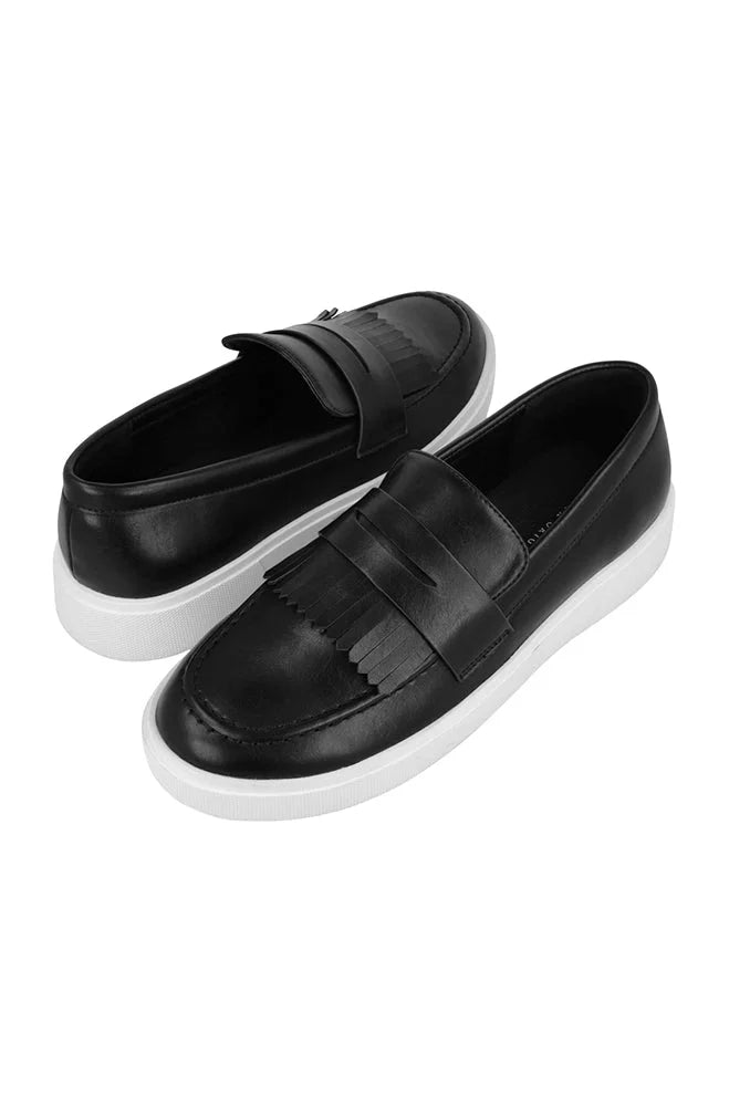 Dunns Clothing | Footwear | Deelan Loafer _ 150278 Black