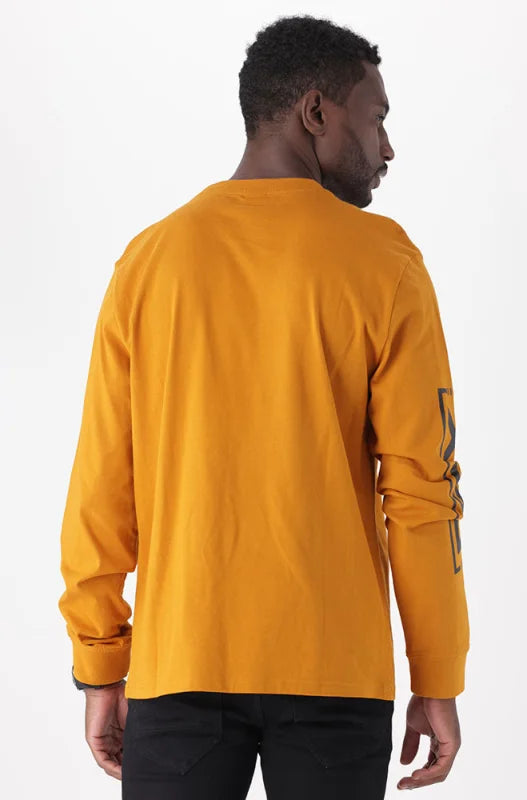 Dunns Clothing | Mens | Flat Rock Tee _ 149167 Ocre