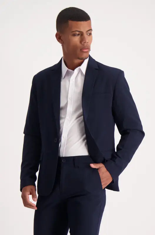 Dunns Clothing | Mens | Grevillea Suit _ 140282 Navy