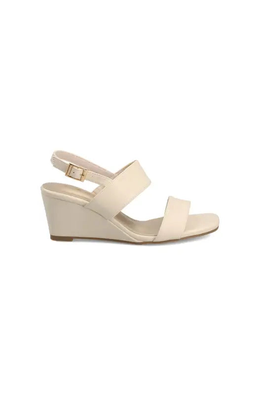 Dunns Clothing | Penelope Wedge Sandal _ 144645 _ Milk | R279