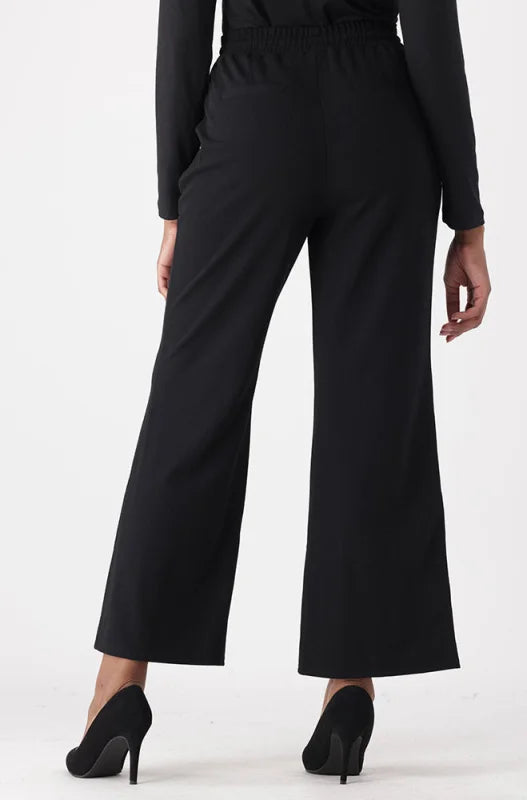 Dunns Clothing | Ladies | Sophia Smart Flare Pants _ 148657 Black