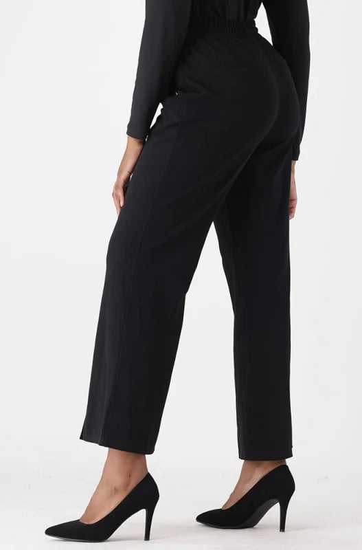 Dunns Clothing | Ladies | Sophia Smart Flare Pants _ 148657 Black