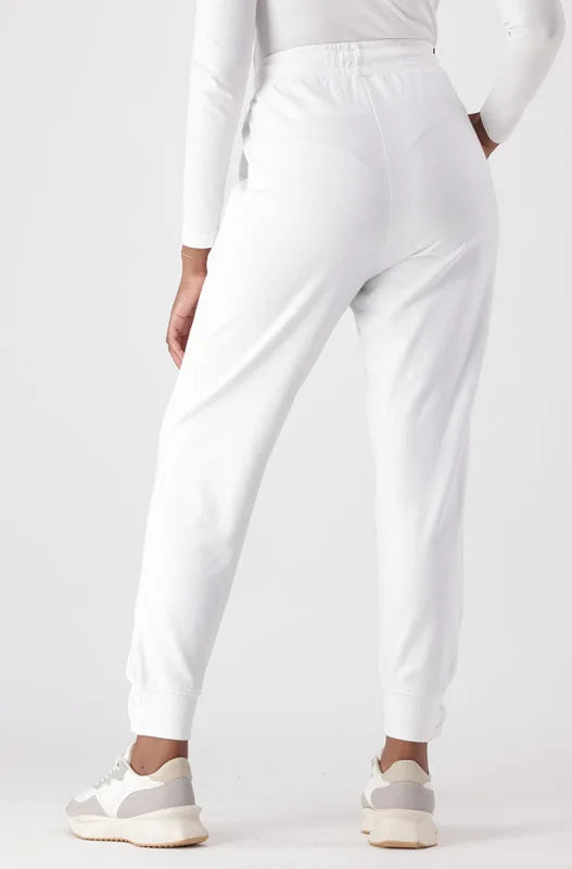 Dunns Clothing | Ladies | South Side Fleece Jogger _ 145508 White