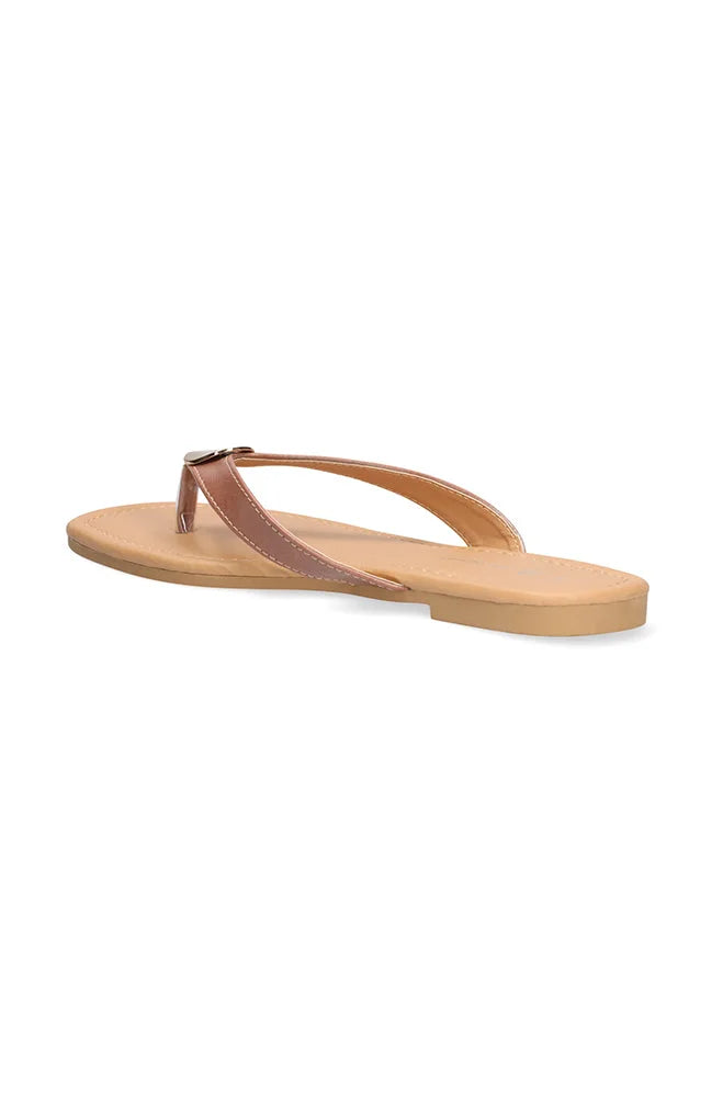 Dunns Clothing | Footwear | Yolanda Thong Sandal _ 150418 Brown